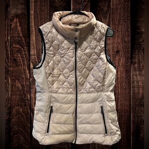 Calvin Klein Performance Quilted Beige/Rose Gold Vest